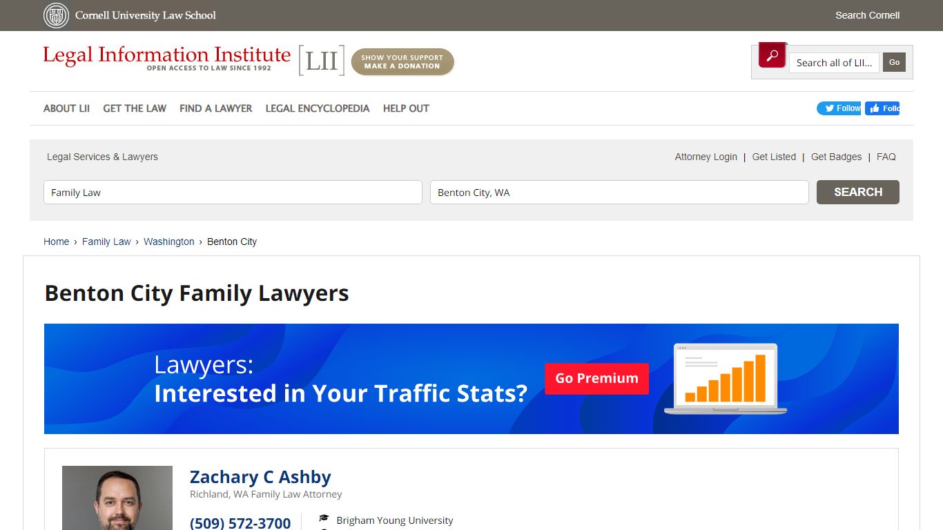 Benton City Family Attorneys - LII Washington Attorney Directory